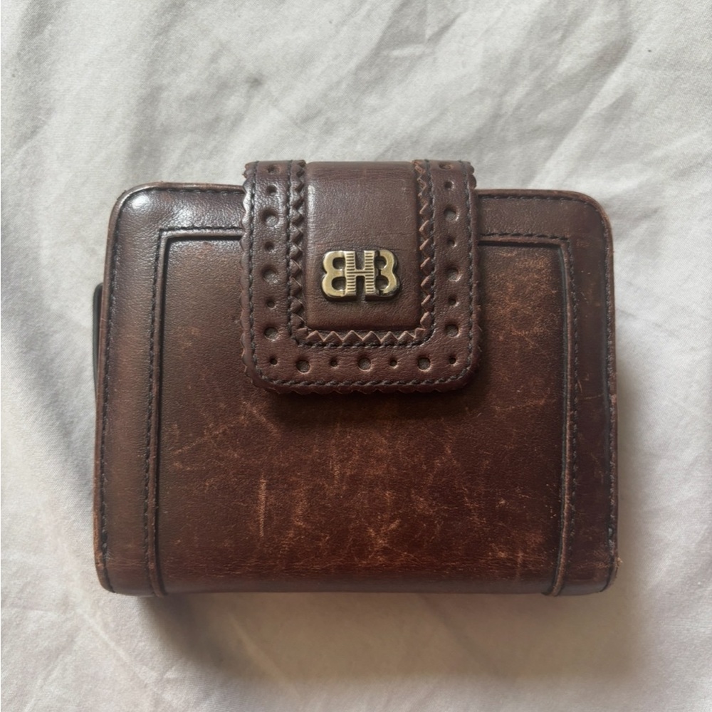 Hugo boss Brown Leather Wallet with Logo